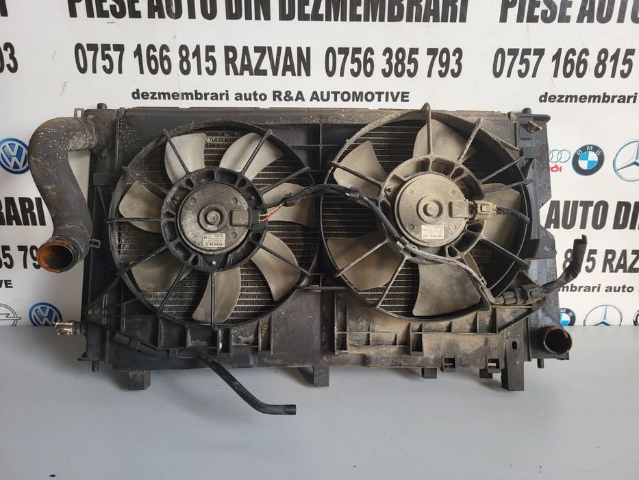 Grup Ansamblu Radiatoare Radiator Apa Clima Termocuple Toyota Avensis T25 An 2003-2004-2005-2006-20