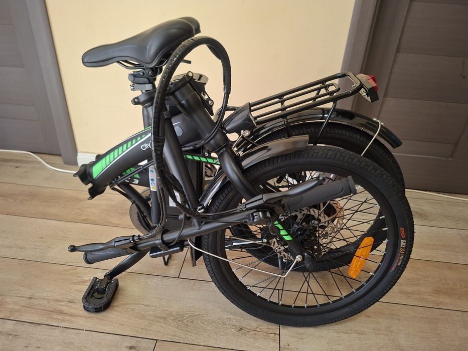 Bicicletă electrică pliabilă MYRIA City Traveller MC3 - 20" / 250W Motor - 36V/10.5Ah Battery- Ca Nouă!