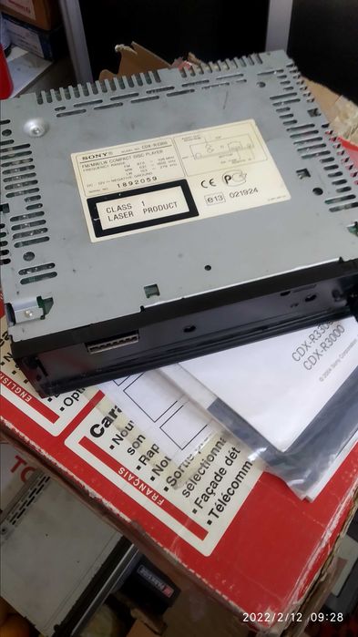 Авторадио Sony CDX-R3300 mp3 №101