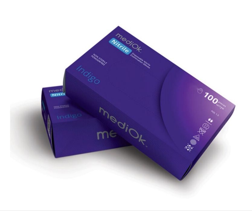Перчатки НИТРИЛ MediOk