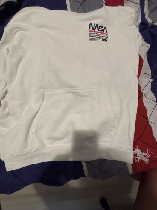 Hanorac alb nasa
