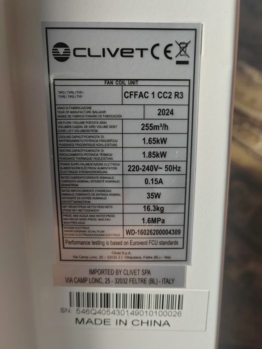 Calorifere cu agent termic
