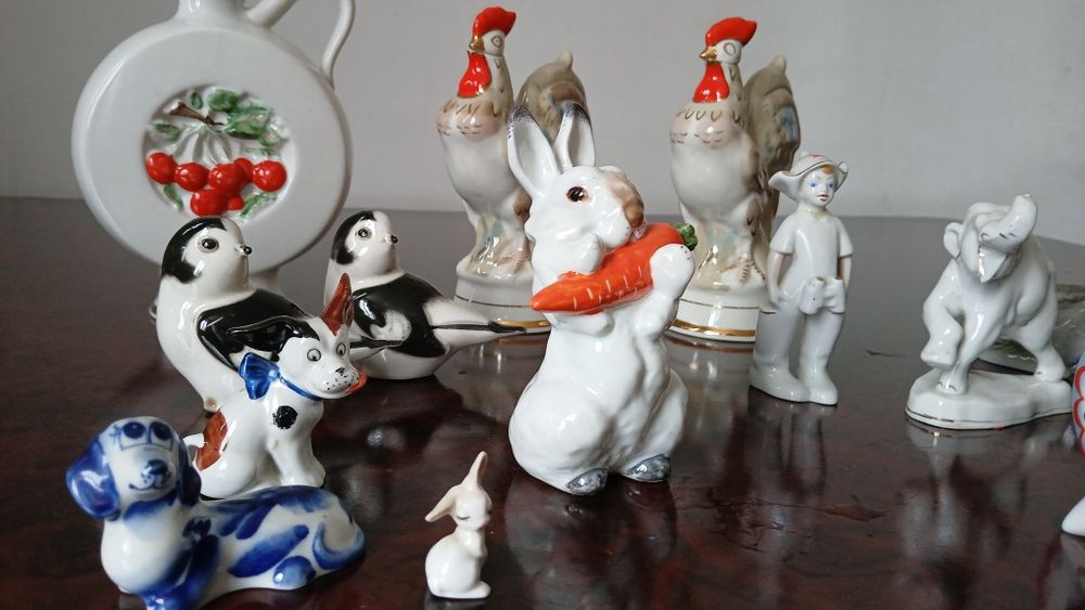Советские фарфоровые фигурки