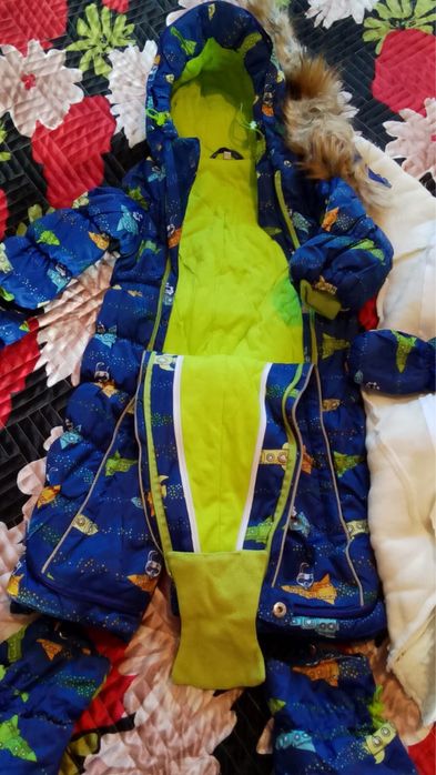 Детский зимний комбинезон