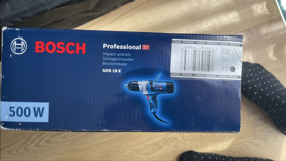 Bosch Professional GDS 18 E – Cheie de impact 500W, NOUA