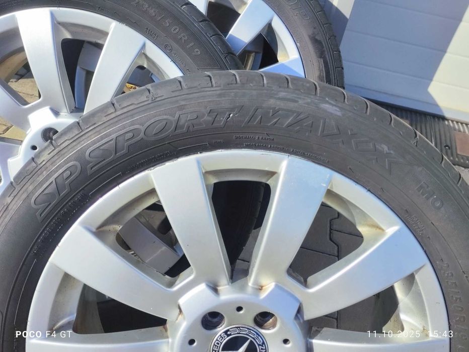 Джанти 19" спорт пакет с летни гуми за Mercedes GLK