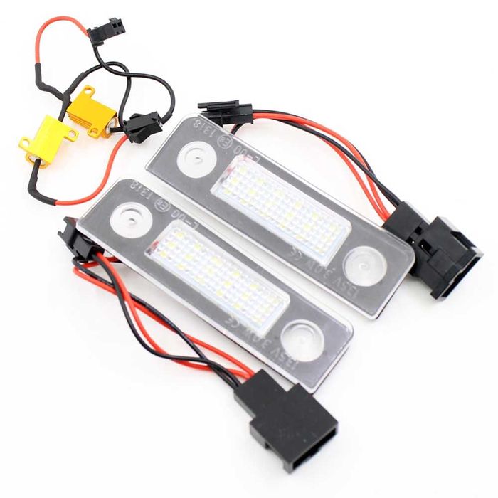 Set 2 Lampi numar LED canbus pentru Skoda Octavia 2, Roomster