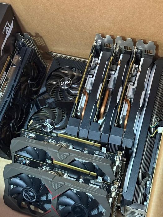 Видеокарты 3060, 3060ti, 3070, 4060