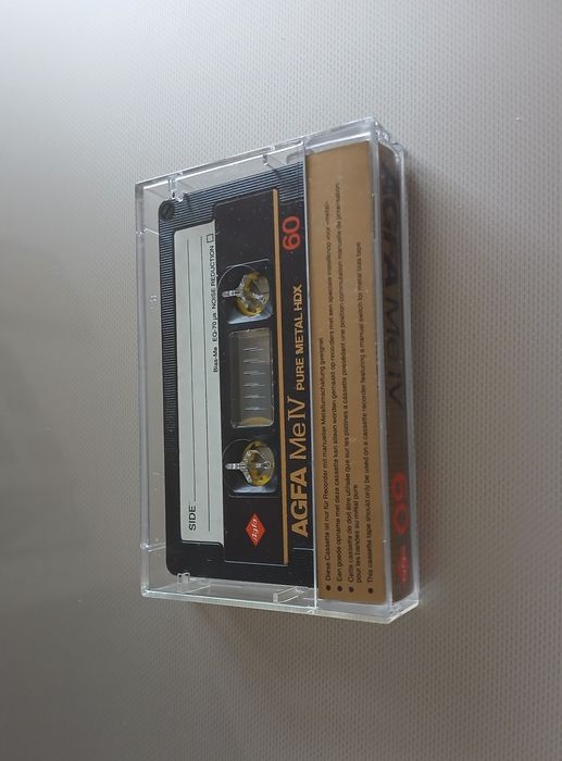 Casetă audio Metal Agfa HDX de 60min