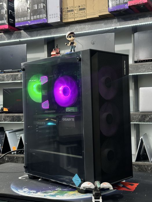 Мощный Игравой Персоналный Компютер ryzen 5-7500F 16/512 RTX3060(12GB)