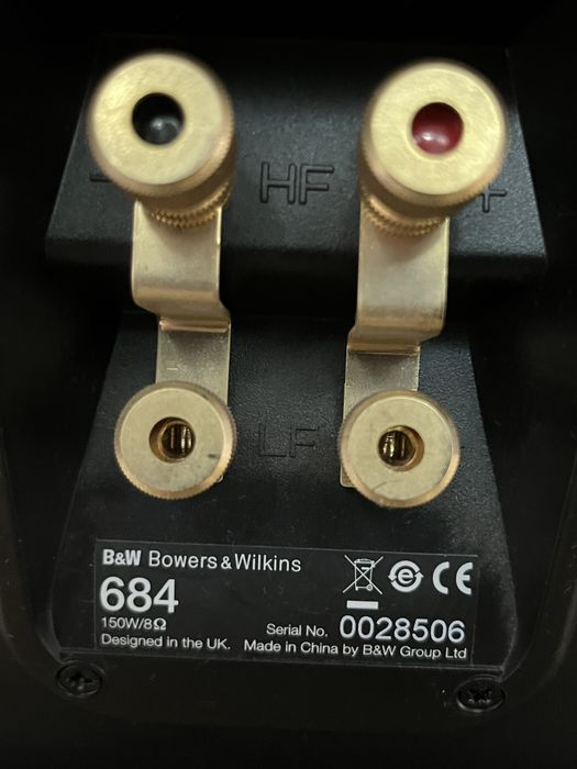 Boxe Bowers & Wilkins 684  150w 8 Ohmi