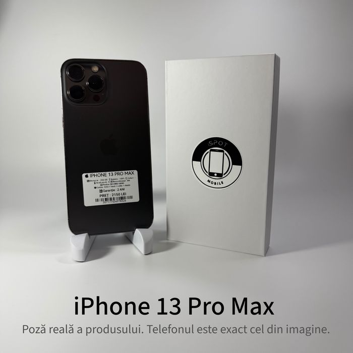 ispotmobile.ro iPhone 13 Pro Max 256GB Garanție 2 ani