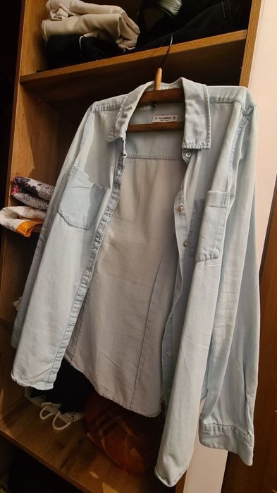 Рубашка джинсовая