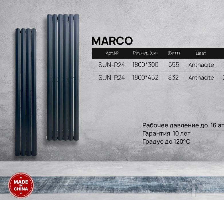 Декоративные Радиаторы