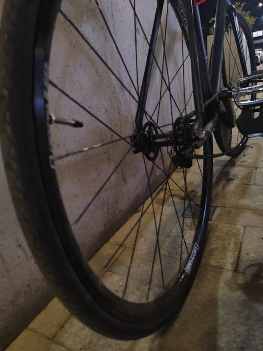 Fixed gear почти фул карбон