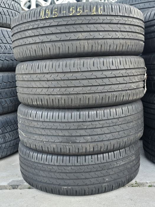 4 Броя 195/55/16 Continental 2x6mm 2x5,5mm