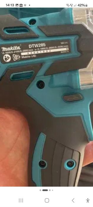 Impacta  Makita DTW285, 1/2,  LXT noi