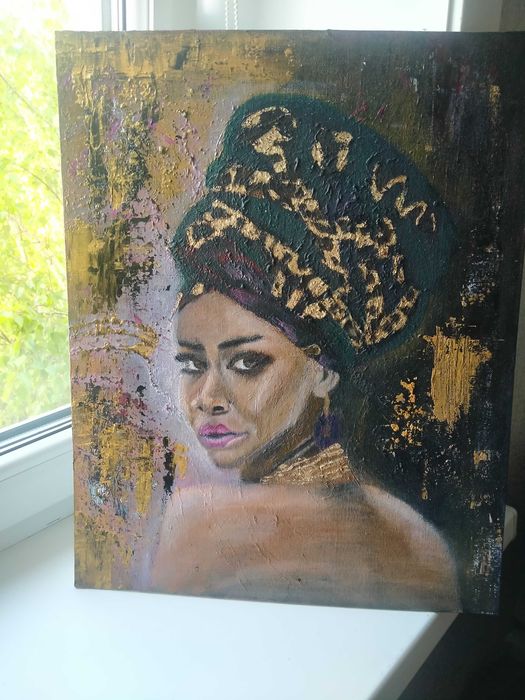 Картина маслом холст