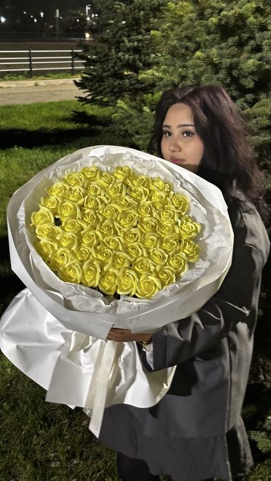 Цветы из мыло