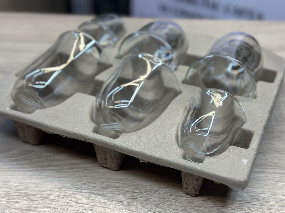 Pahare cu perete dublu din sticla borosilicata