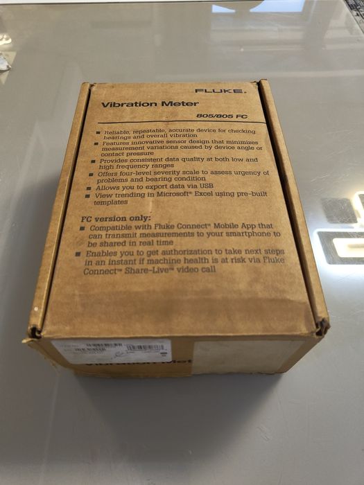 Fluke Vibration Meter 805 FC