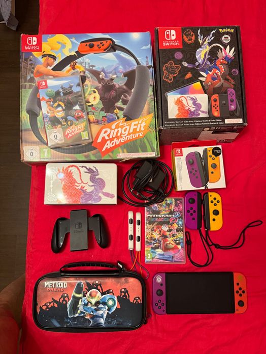 Nintendo Switch – OLED Model: Pokémon Scarlet & Violet Edition