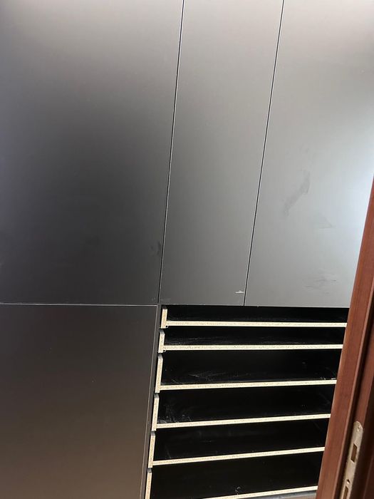 Dresing MDF Italia negru mat..