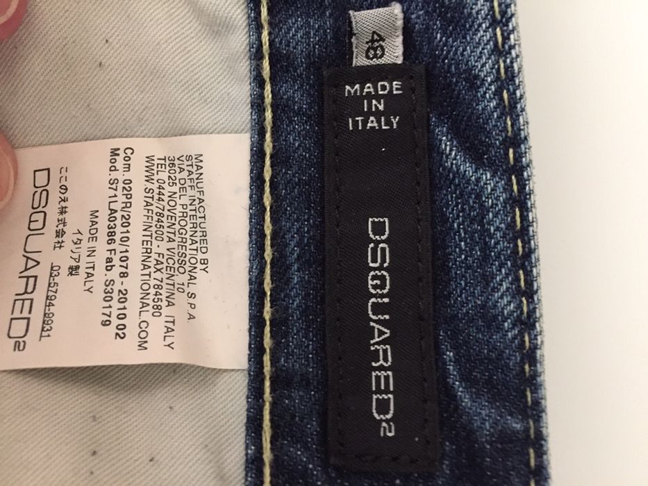 Dsquared2 slim fit размер 48 оригинални