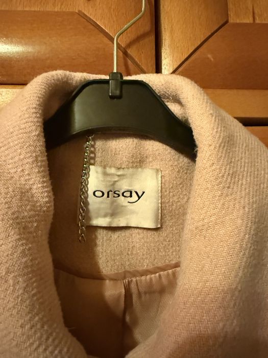 Светлорозово палто Orsay