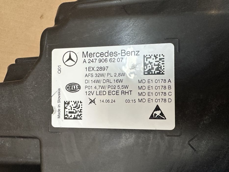 Faruri, Far stanga, Far dreapta Mercedes GLA W247 LED HIGH PERFORMANCE