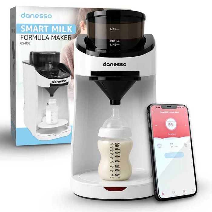 Espressor Lapte Praf Danesso® – Lapte Perfect pentru Bebelusi si Copii