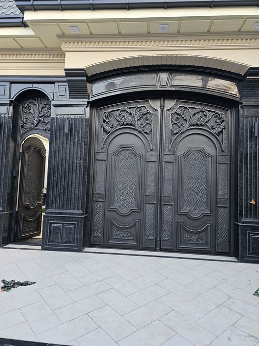 Краска ворота, переделка краска