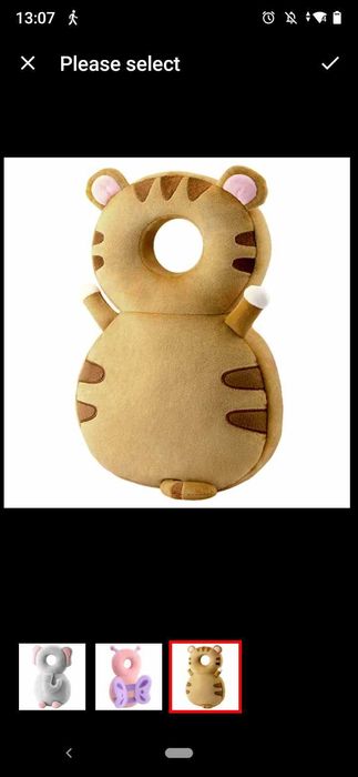 Протектор за прохождащи деца за глава и гръб