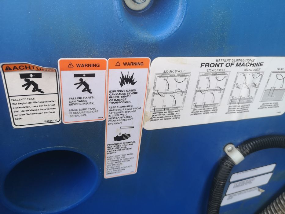 Подопочистваща Машина ALTO Clarke 36V 91ст работна ширина