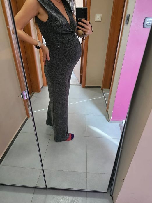 Amiso елегантен, еластичен гащиризон за бременни