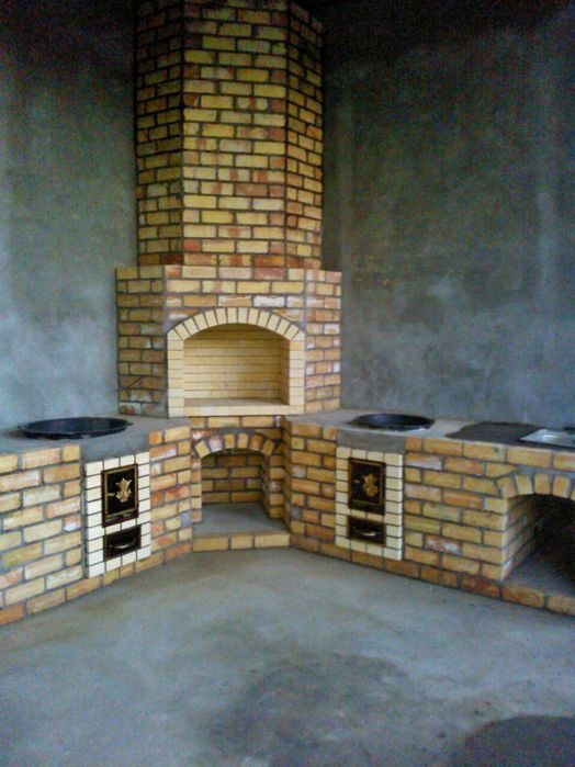 ЛЕТНИЕ КУХНИ. Камин. Очаги. Барбекю