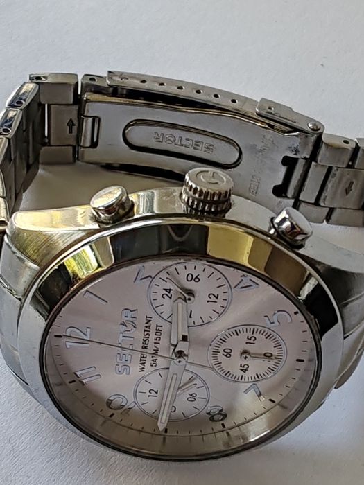 Ceas Sector Chronograph AM-PM Quartz 36 mm Dama