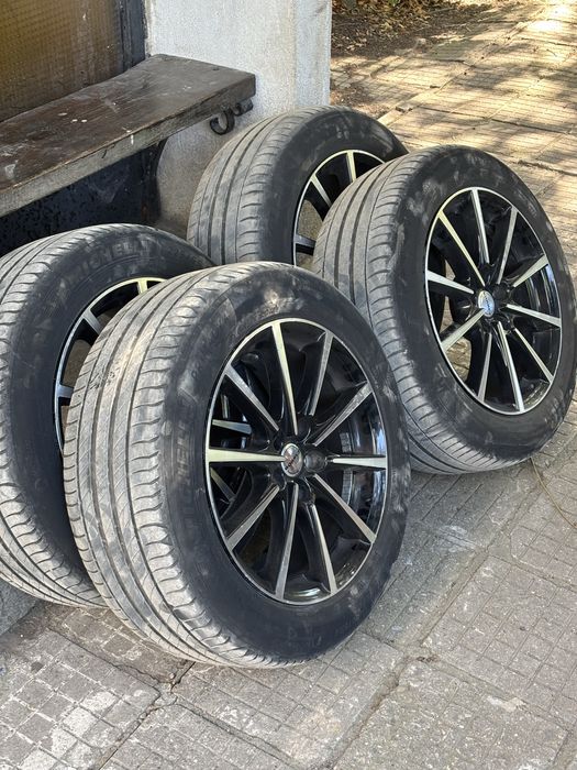 Оригинални джанти Borbet BL5 17 с гуми Michelin