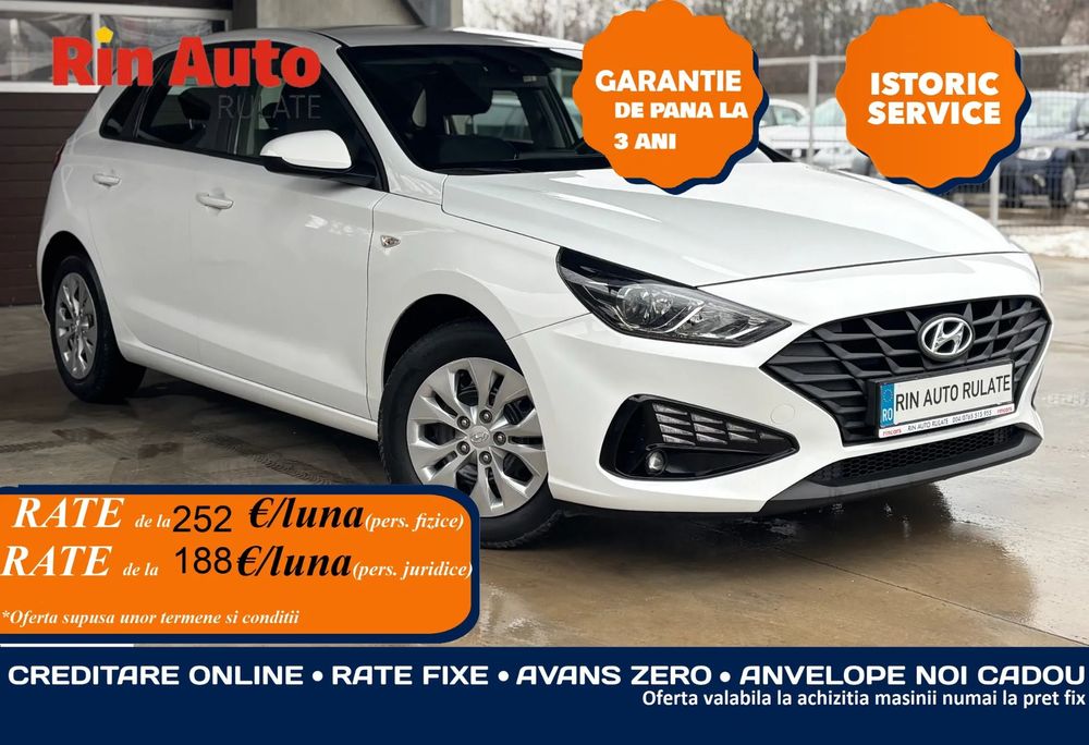 Hyundai I30 TVA 21% - Posibilitate vanzare si in RATE – Credit Leasing