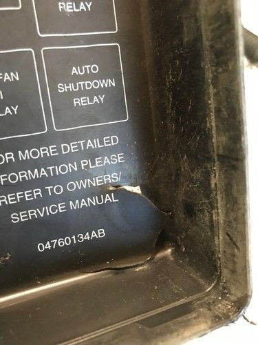 Кутия с предпазители за Chrysler 300M 3.5 V6 (2003) P04760528Ac 04769376Aa