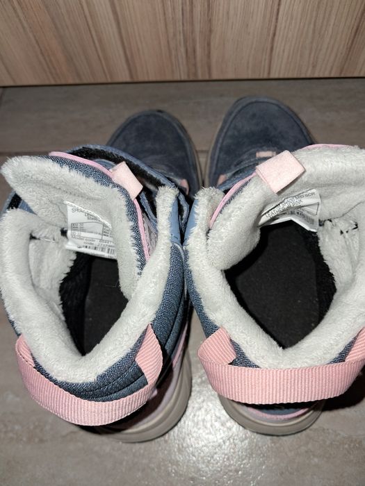 Ghete pt fete, nr. 32 și 33, din piele, impermeabile, Quechua