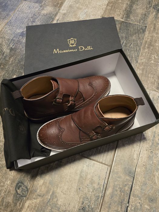 Pantofi Gheata Massimo Dutti 100% piele naturala
