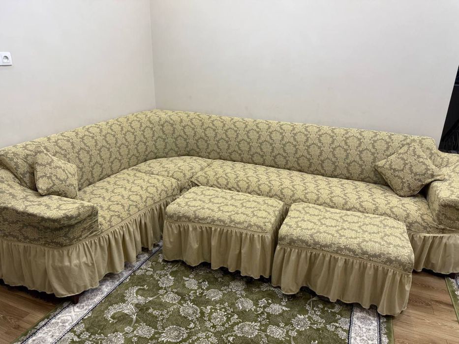 Чехлы на уголок жаккард.Турция.