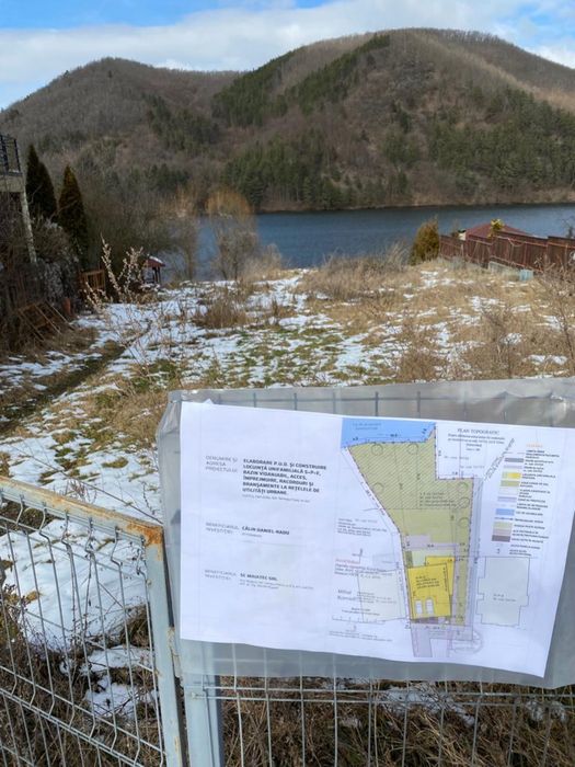 Teren 700 m2 cu iesire la lac AUTORIZAT  cabana/ pensiune 8-12 camere Somesu Cald Tarnita