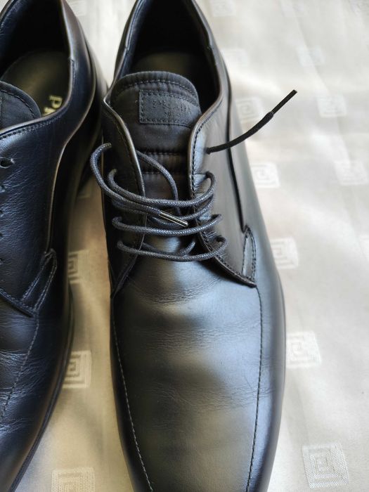 Мъжки Обувки Prada Linea Rossa Leather & Mesh Hybrid Derby (Размер 43) код 2E 1261 9