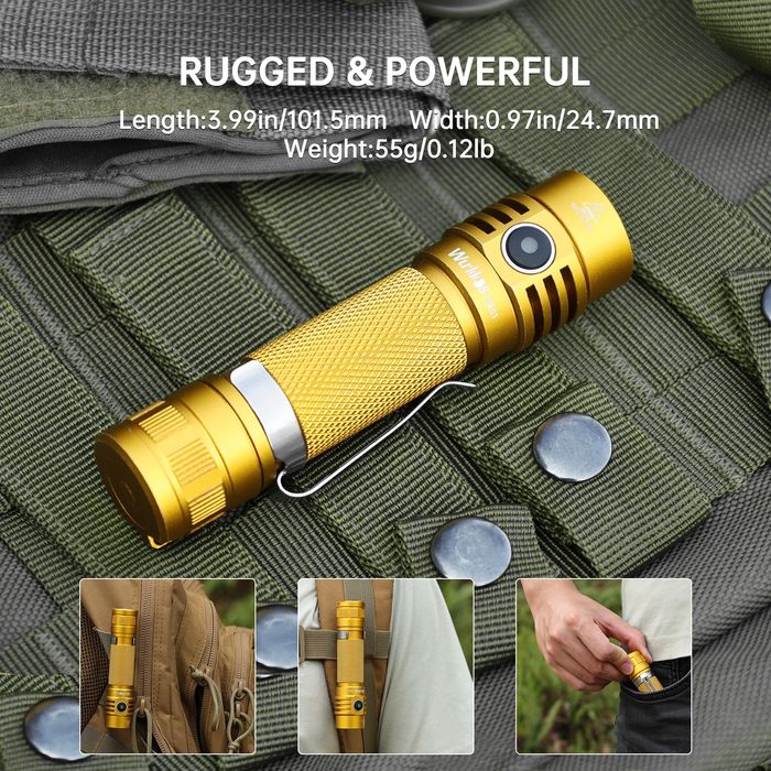 Wurkkos wk03 519a фонарь фонарик EDC