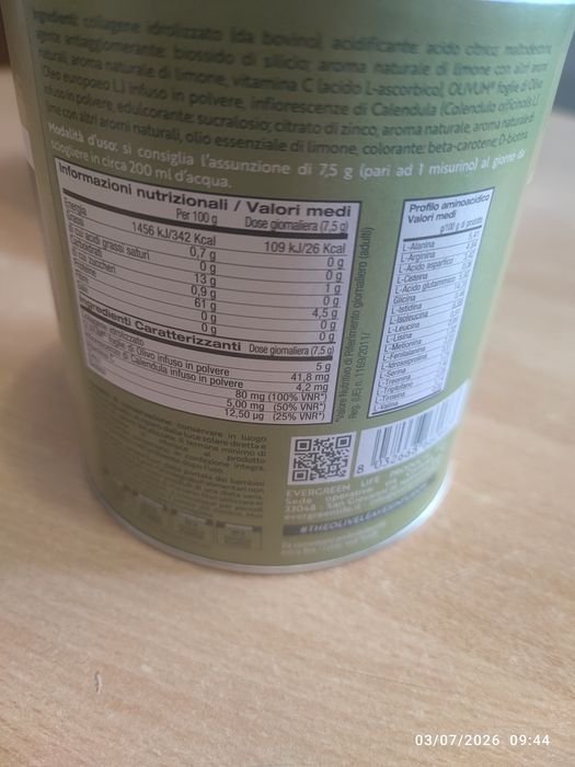 HIDROLIZZATO fresh de lămâie