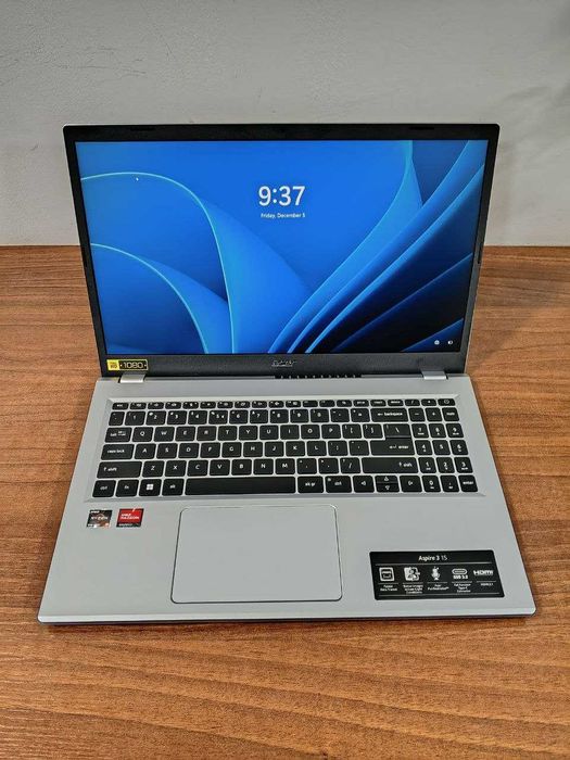 Acer Aspire 3-15 bonusga sumka Ryzen 5-7000 8/512 Radeon graphics