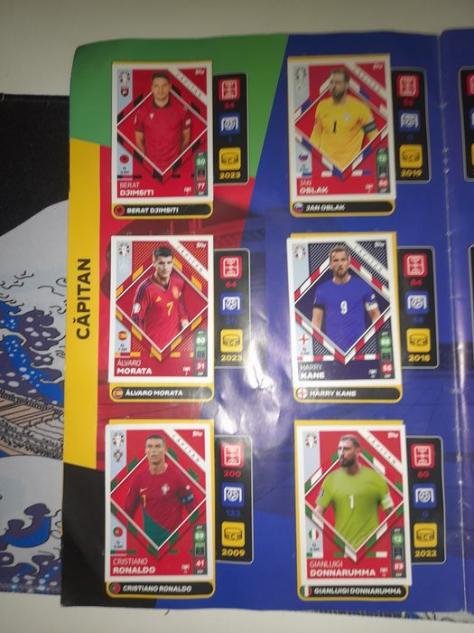 Vând album topps UEFA Euro 2024 completat
