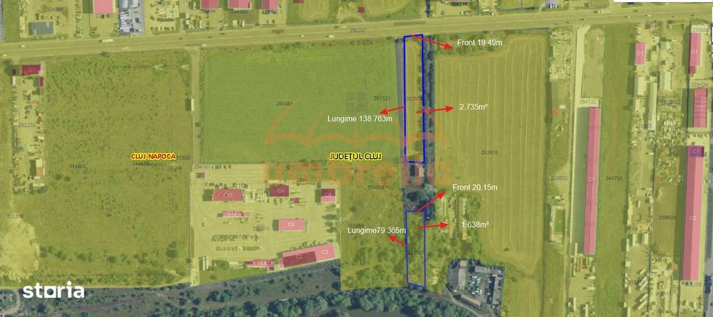 Teren de vanzare B-dul Muncii, Cluj-Napoca Intravilan 4.375m²